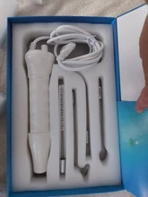 Electrodo de alta frecuencia para máquina Facial, tubo de cristal, varita para acné, cuidado de la piel, removedor de acné, estiramiento Facial de alta frecuencia para Spa