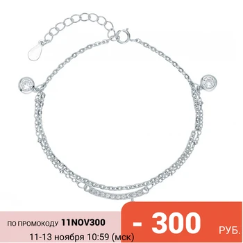 

Silver Bracelet with cubic zirconia sunlight sample 925