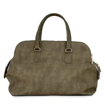 

KINSTON Tiana Computer Bag-Style Nubuck-Khaki