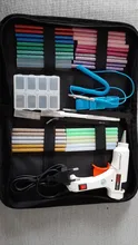 Juego de pistola de pegamento 6 en 1, herramienta de reparación de manualidades de fusión en caliente eléctrica, profesional, bricolaje, 110-240V, 20W, con palos de regalo, envío gratis