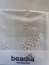 Anillo abierto de plata sólida 925 puro auténtico, anillo dividido para llaves, joyería de cadenas, accesorios, 20 Uds.