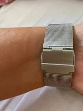 Correa de reloj Milanese para Apple Watch, repuesto de pulsera de acero inoxidable para iwatch 1 2 3 38mm 42mm, 6 5 4 44mm 40mm