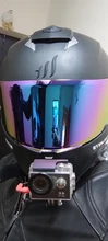 Visera antiniebla para casco de motocicleta MT V-14, máscara Anti-UV, visera completa para Blade-2