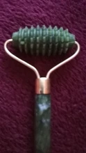 Rodillo de Jade para masaje Facial, herramientas de cuidado para la piel Facial, rascador de Gouache Natural, belleza corporal, rodillo masajeador adelgazante