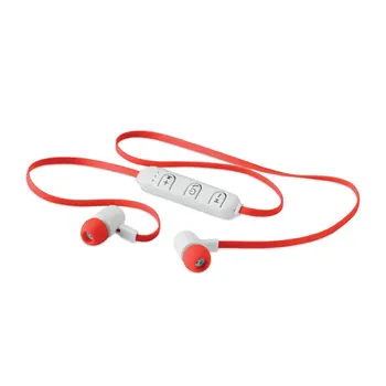 

Lot 2 PCs Earphones Bluetooth 4.2 with mic. Rechargeable battery 55mAh Li-ion Battery.
