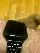 URVOI-funda para Apple Watch series 4 5 6, cubierta de marco de plástico duro brillante galvanoplastia para iWatch slim fit Ultra-funda fina