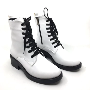 

Roosevelt Woman Boot Faux Leather White