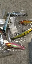Lures Floating Wobbler Tackle Minnow Fishing-Lure Treble-Hooks Hard-Bait Bass Artificial