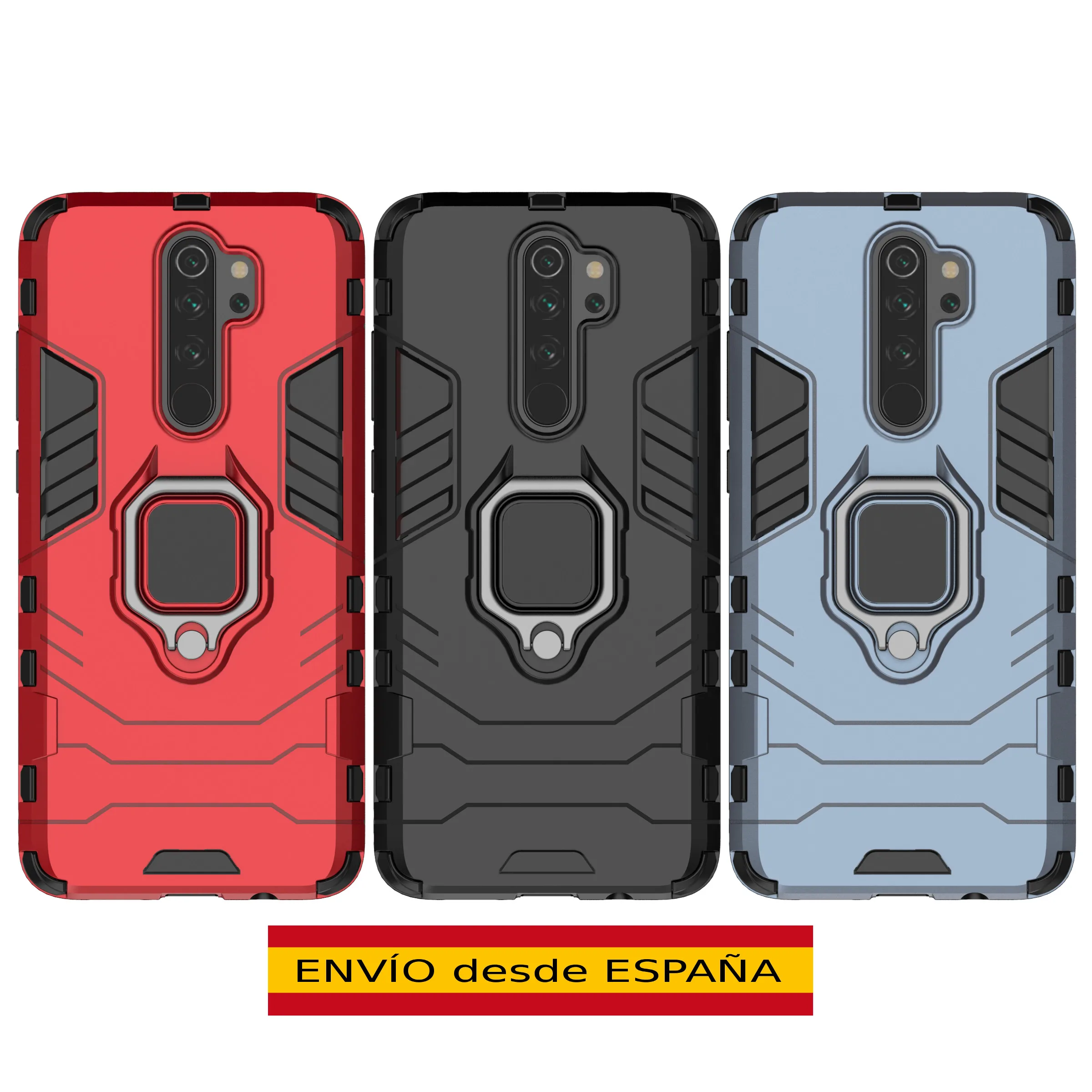 Jusy - Carcasa Para Xiaomi Redmi Note 14 5G, Con Anillo Giratorio