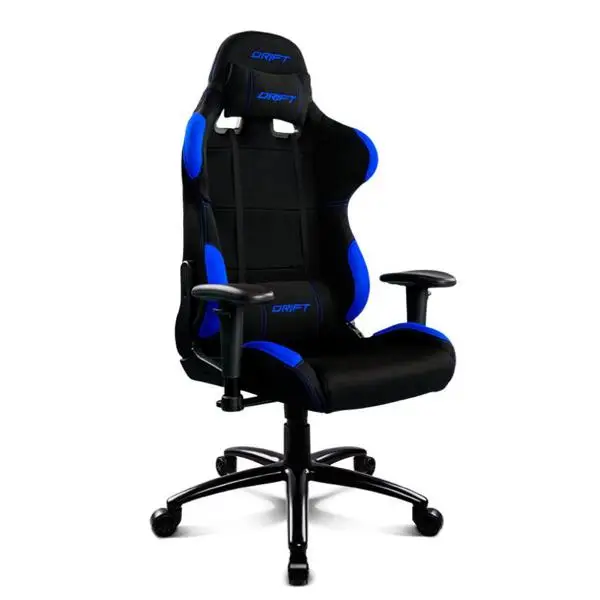 Игровое кресло DRIFT DR100BL 90-160 ° ткань пена черный синий | Электроника