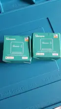 SONOFF-interruptor inteligente Itead MINI R2, módulo de interruptor de dos vías con Wifi a través de la aplicación remota e-welink, funciona con Alexa y Google Home