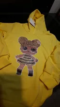 LOL Surprise-sudadera con capucha para niños y niñas, camisa con estampado de dibujos animados, Tops, sudadera, ropa informal