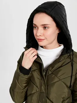 

Pocket Detail Hooded Coats