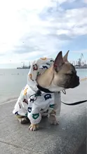 Clothing Bulldog-Clothes Corgi Raincoat Poodle Pug Bichon French Waterproof for Schnauzer