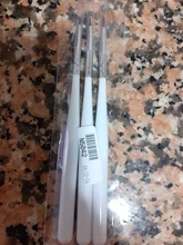 ROSALIND 3 unids/lote blanco cepillo para uñas de Gel UV polaco cepillos suaves para manicura pequeño pintura patrón con forma de uña de uñas de arte