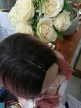 Peluca con malla Frontal de pelo lacio sintético Zesen 13*4 pelucas de Color degradado y Color verde peluca Frontal de encaje para mujer