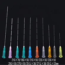

2022 Free Shipping Premium Micro Cannula Injectible Blunt Tip Needle Cannulas 18G 21G 22G 23G 25G 27G 30G for Filler neddle