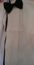 Camisas de esmoquin para novio, camisas de boda formales para hombres, de color blanco, negro o rojo