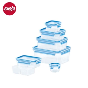 

Set of 7 EMSA clip & close 515562 plastic container