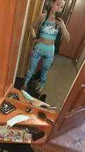 Sportswear Fitness-Pants Workout-Clothes Yoga-Suits Banana Gym Print Boom High-Waist