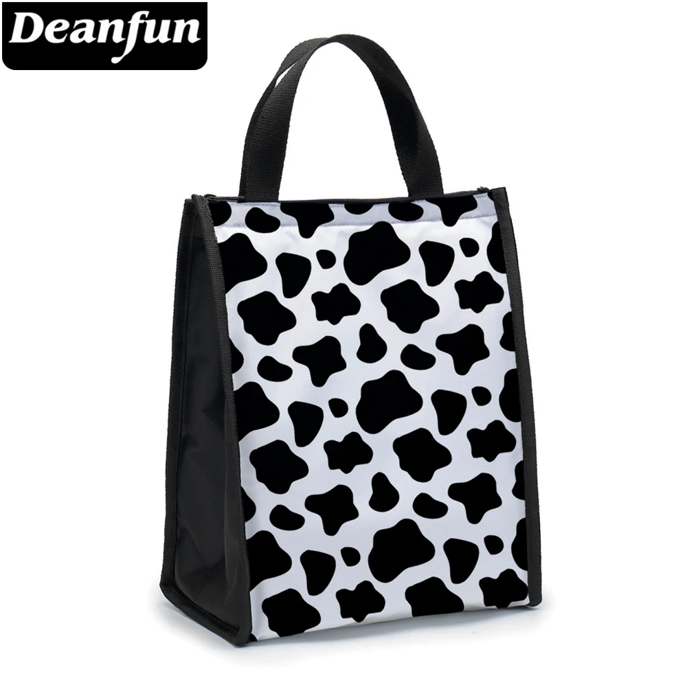 Food Storage Bag Cartoon Print Lunch Pack Fruit Portable Insulated Box Pouch Tote Waterproof Ba | Багаж и сумки