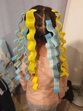 12 Uds. Rizadores de pelo mágicos, 25, 30, 45, 50 y 65CM, accesorios de estilismo para el cabello