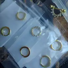 Canner 1 Uds Piercing pendientes para las mujeres 925 de circón de plata esterlina cartílago pendientes joyería fina kolczyki damskie oorbellen W4