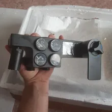 Shower Faucet Mixer Ducha Black Bidet Frap Higienica Muslim Tap Brass Matte Solid Y50060/1