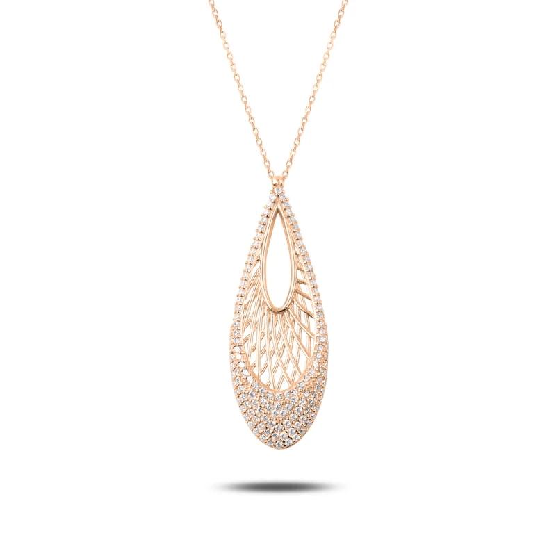 

Silver 925 Sterling Zircon Cubic Zirconia Necklace