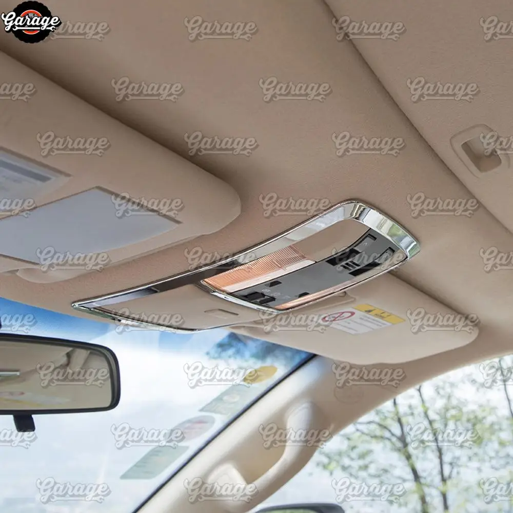 Рамка для переднего плафона для Toyota Land Cruiser Prado 150 2010- пластиковая формовка из АБС 1 шт дизайн автомобиля украшения