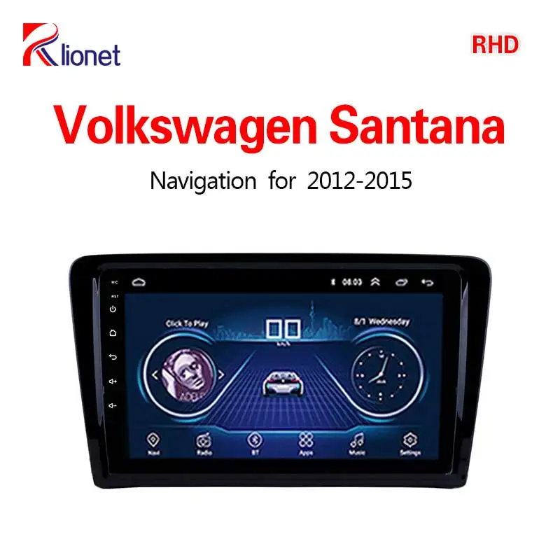 Lionet gps навигация для автомобиля VW Volkswagen Santana 2012- 9 дюймов rv10x - Размер экрана, дюймов: WIFI 1G16G