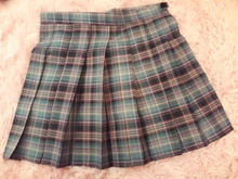 Minifaldas Harajuku de estilo coreano para mujer, faldas Kawaii a la moda, de cintura alta, falda escocesa plisada