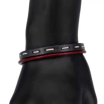 

Leather bracelet otokodesign 53645 (multi-colored, magnetic lock, genuine leather)