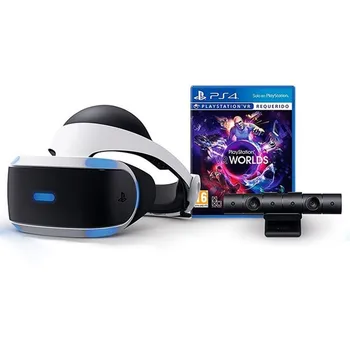 

Sony virtual reality glasses for ps4 + Camera + game vr worlds