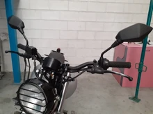 Scooter Rearview-Mirrors Carbon-Fiber Electrombile Lmodri E-Bike 10mm 8mm Convex Back-Side