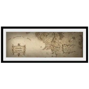 

Lord Of The Rings - Map (photo frame 76x30 Cm) Lord Anelli21.57