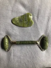 Masajeador de piedra Natural de cuarzo rosa, masajeador para terapia Facial y cuello, masajeador para tratamiento de salud, cuello cuerpo, gua sha