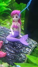 Desk-Decoration-Accessories Mermaid-Ornament Aquarium Fish-Tank Cute 1pcs Little