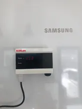 KONLEN-Detector de temperatura y humedad para el hogar, sensor con termómetro e higrómetro con pantalla digital y alarma, dispositivo wifi compatible con Tuya Smart y con aplicación para Android