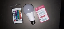 Spotlight-Bulb Bombillas Led-Rgb-Lamp Remote-Control Dimmable E27 110V 220V 10W 2835