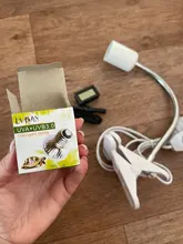 Conjunto de lámpara para reptiles UVA + UVB 3,0, con soporte de bombilla con Clip y termómetro, higrómetro, Tortuga, Kit de lámpara de calentamiento de base