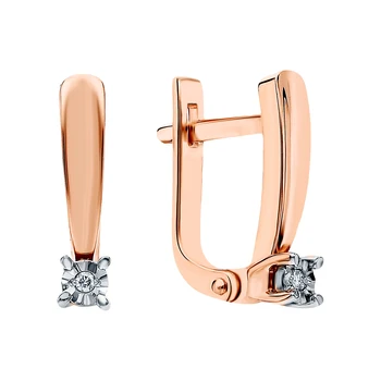 

Sunlight gold diamond earrings