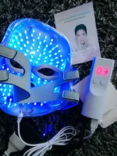 NOBOX-fotón máscara Facial LED de 7 colores, diseño minimalista, terapia antiacné, eliminación de arrugas, rejuvenecimiento de la piel, herramientas para el cuidado de la piel Facial