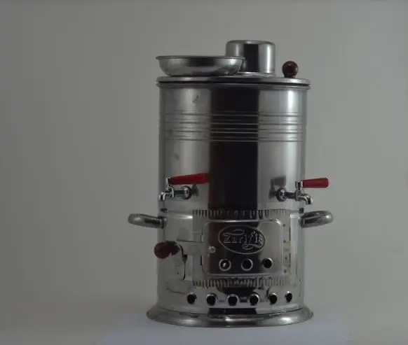 Стальная чайная Кофеварка Samovar с древесным углем|Кофеварки| |