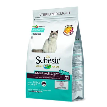 

Schesir dry food 10 kg D/cats sterilized fish 1 pc