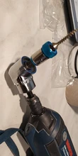 ZJCOSTOL-destornillador angular de 105 grados, adaptador de soporte de casquillo, brocas ajustables, destornillador de ángulo