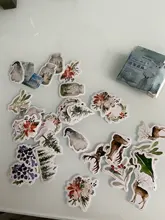 Lote de 46 unidades de pegatinas de animales y lindos diseños Vintage, pegatina de sello de papel para decoración de tarjetas, etiqueta adhesiva para cuaderno y sobre