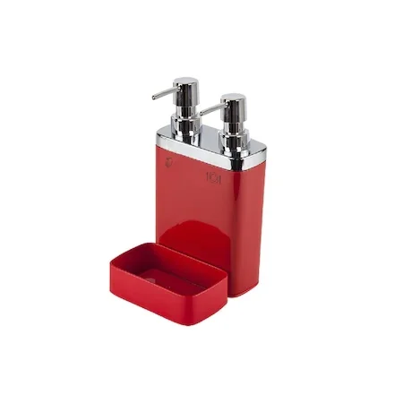 Viva Double Liquid Soap Dispenser With Sponge