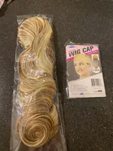 Similler-Peluca de cabello sintético largo ondulado de 22 pulgadas para mujer, pelo Afro de fibra resistente al calor, 18 estilos disponibles, colores combinados