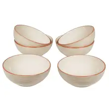 Game of Bowls(6 pcs)(15x15x6 cm)-The Collection Queen Kitchen